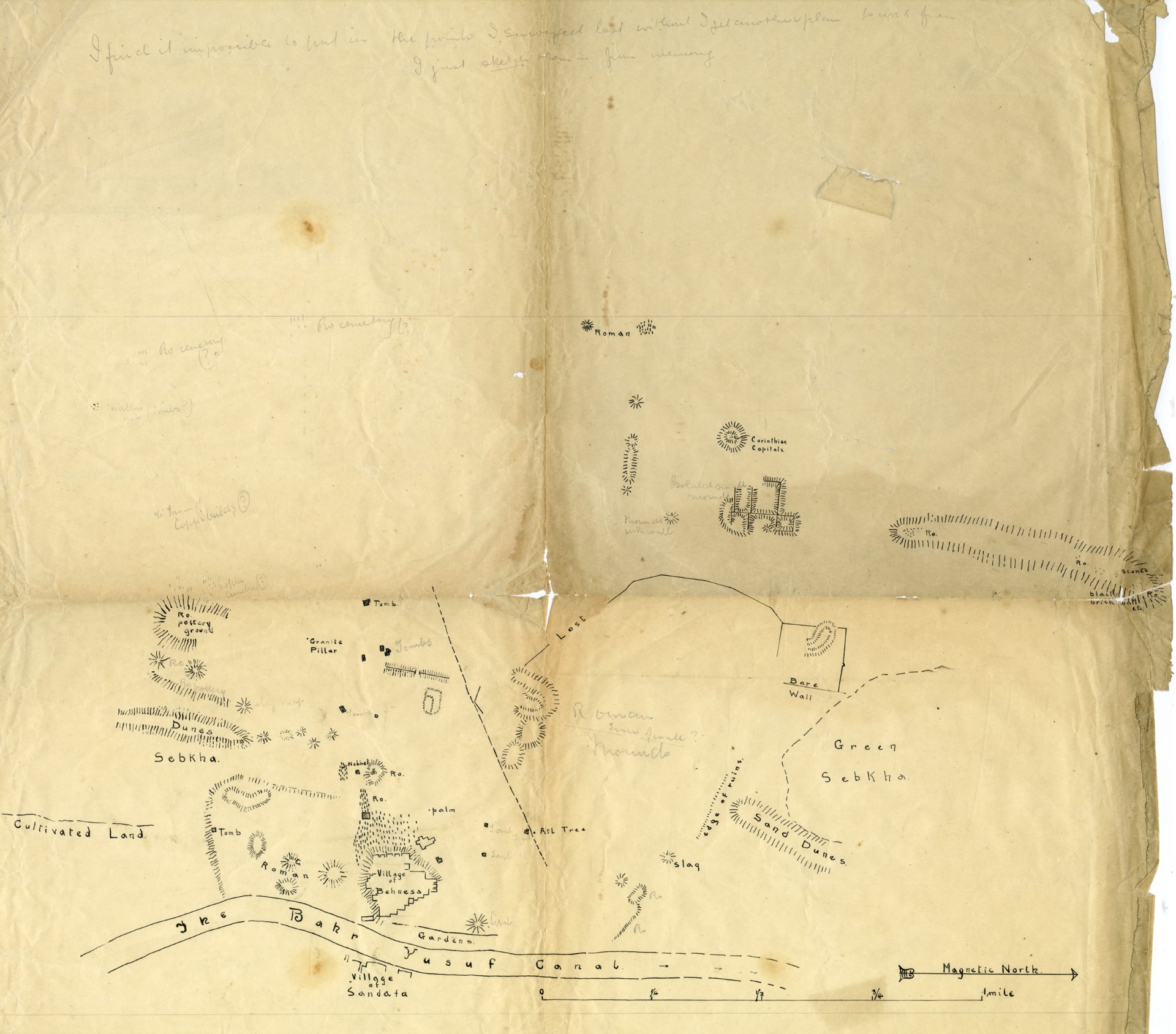 Plan of Oxyrhynchus plan of oxyrhynchus