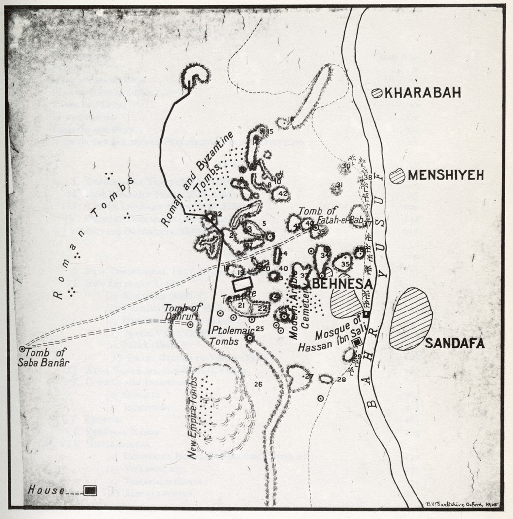 Plan of Oxyrhynchus plan of oxyrhynchus